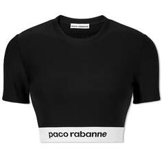 Футболка Paco Rabanne Crop Top