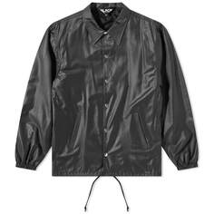 Тренировочная куртка с деталью на спине Comme des Garçons Black
