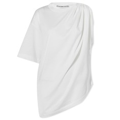 Футболка Alexander Wang Shoulder Drape Tee