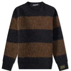 Джемпер Raf Simons Striped Mohair Crew Knit