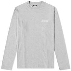 Футболка Jacquemus Long Sleeve Classic Logo Tee