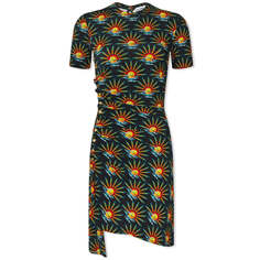 Платье Paco Rabanne Printed Mini T-Shirt Dress