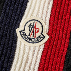 Шарф Moncler Tricolore Striped Logo Scarf