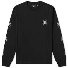 Футболка By Parra Long Sleeve Spidered Tee