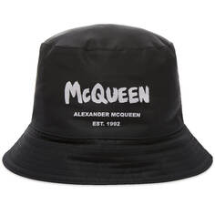 Панама с граффити-логотипом Alexander McQueen