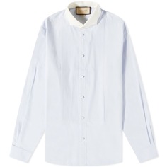 Рубашка Gucci Catwalk Cut Away Collar Shirt