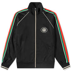 Спортивная куртка с окантовкой GG Gucci