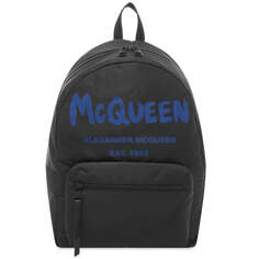 Рюкзак Alexander McQueen Graffitti Logo Backpack