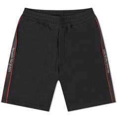 Шорты Alexander McQueen Taped Logo Sweat Shorts