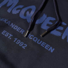 Толстовка Alexander McQueen Grafitti Logo Popover Hoody