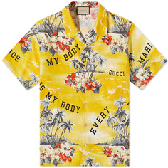 Рубашка Gucci Hawaiian Vacation Shirt