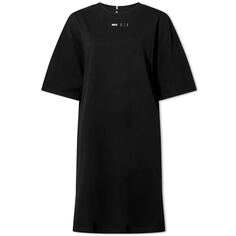 Платье McQ Contrast Logo T-Shirt Dress
