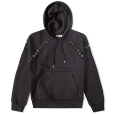 Толстовка Alexander McQueen Eyelets Popover Hoody