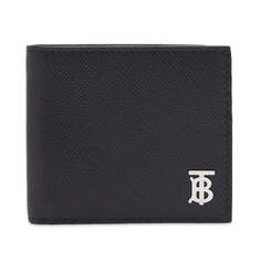 Кошелек Burberry Monogram Grained Leather Boll Fold Wallet