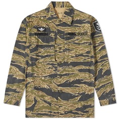 Рубашка Maharishi Mike Force Camo Advisor&apos;s Overshirt