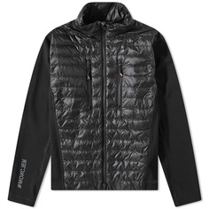 Техническая трикотажная куртка на молнии Moncler Grenoble