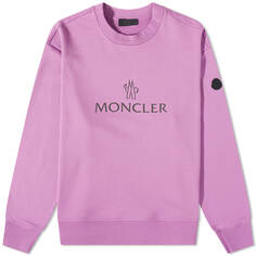 Толстовка Moncler Logo Crew Sweat