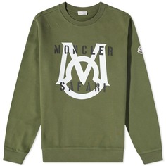 Толстовка Moncler Large M Crew Sweat