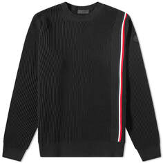 Джемпер Moncler Tricolor Taping Crew Knit