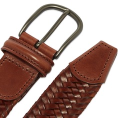 Ремень Anderson&apos;s Stretch Woven Leather Belt Anderson's