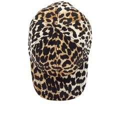 Леопардовая кепка GANNI