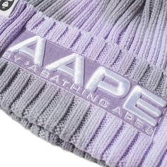 Отбеленная шапка APE AAPE by A Bathing Ape