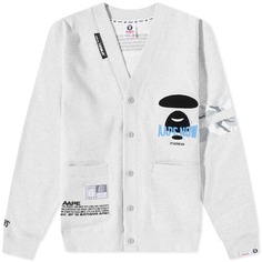 Джемпер AAPE Towel Badge Jersey Cardigan