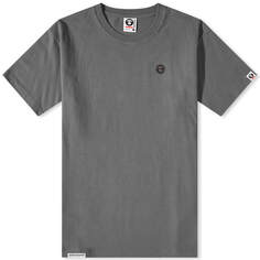 Футболка AAPE Now Embroidered Badge Tee