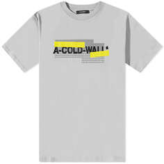 Футболка A-COLD-WALL* Grid Logo Tee