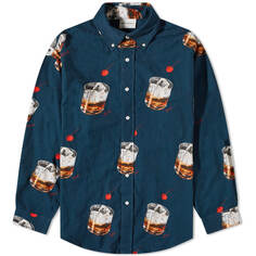 Рубашка Drôle de Monsieur Cocktail Button Down Shirt