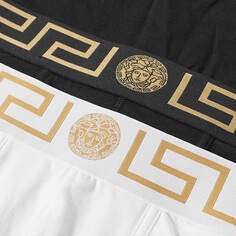 Боксеры с греческим логотипом - 2 шт, Versace