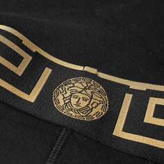 Боксеры с греческим логотипом на поясе Versace
