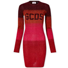 Платье GCDS Degrade Lurex Knit Dress