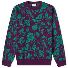 Джемпер Drôle de Monsieur Floral Crew Knit