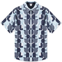 Рубашка Drôle de Monsieur Geo Print Vacation Shirt