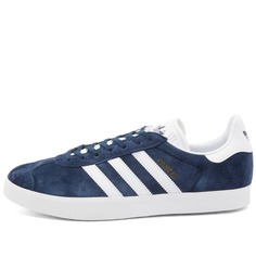Кроссовки Adidas Gazelle, темно-синий/белый
