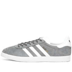 Кроссовки Adidas Gazelle, серый/белый