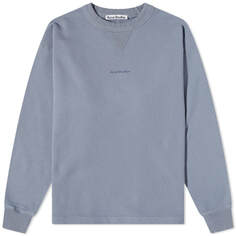 Толстовка Acne Studios Fin Stamp Crew Sweat