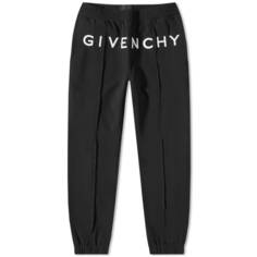 Спортивные брюки с защипами и логотипом Givenchy