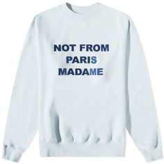 Толстовка Drôle de Monsieur Not From Paris Madame Crew Sweat