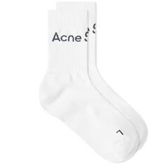 Носки Acne Studios Short Rib Logo Sock