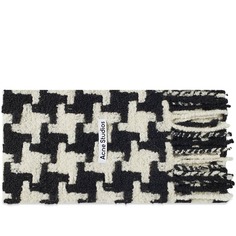 Шарф Acne Studios Vadik Houndstooth Scarf