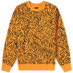 Толстовка CLOT Tiger Stripe Crew Sweat