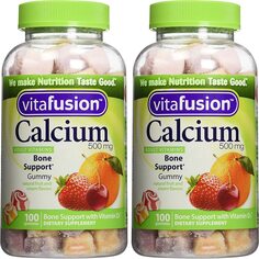 Кальций с витамином Д3 Vitafusion, 100 жевательных таблеток, 2 упаковки
