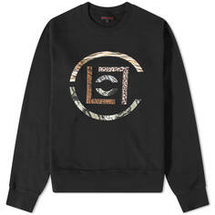 Толстовка CLOT Patchwork Logo Crew Sweat