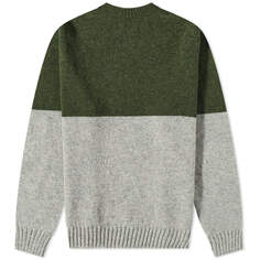 Джемпер Country Of Origin Supersoft Seamless Half &amp; Half Crew Knit