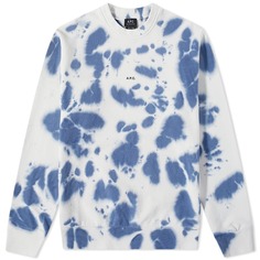 Толстовка A.P.C. Olivier Tie Dye Crew Sweat