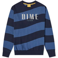 Джемпер Dime Wave Striped Crew Knit