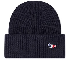 aison Kitsuné Ребристая шляпа Tricolor Fox Patch Maison Kitsune