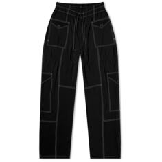 Брюки GANNI High Waist Pocket Pant